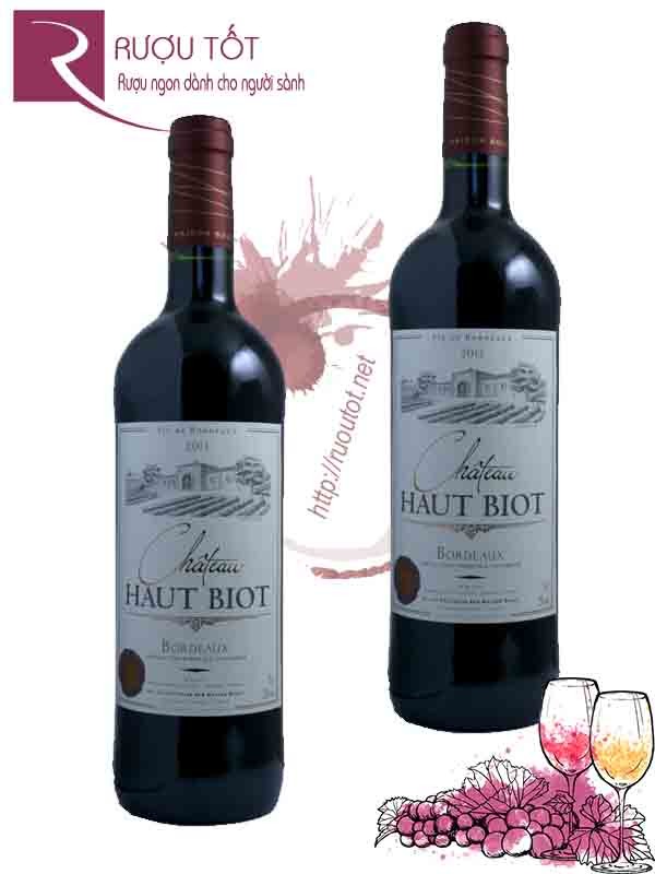 Vang Pháp Chateau Haut Biot Bordeaux