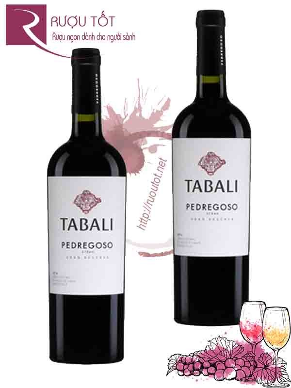 Vang Chile Tabali Pedregoso Syrah Gran Reserva Thượng hạng