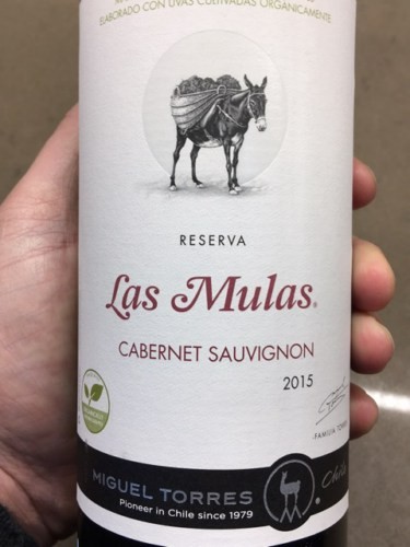 Las Muscles Organic Cabernet Sauvignon