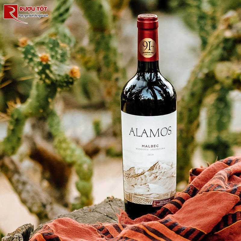 Vang Đỏ Alamos Malbec Mendoza