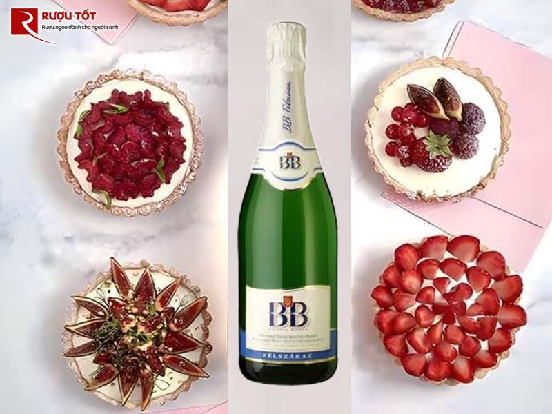 Vang nổ BB Demi Sec Sparkling Wine