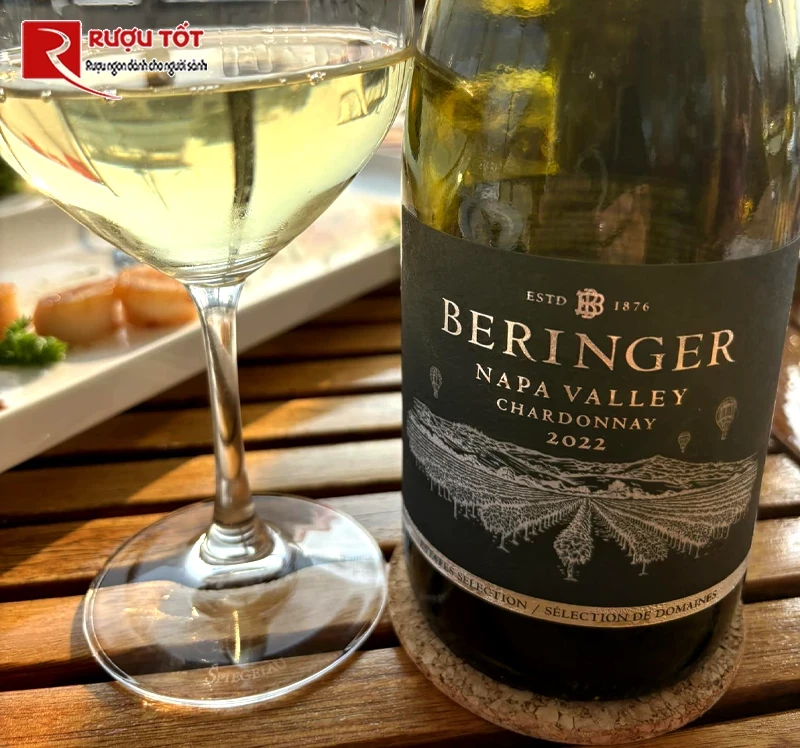 Rượu vang Beringer Chardonnay