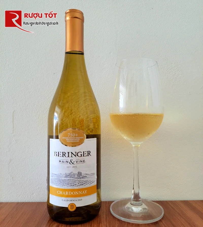 Rượu vang Beringer Main And Vine Chardonnay