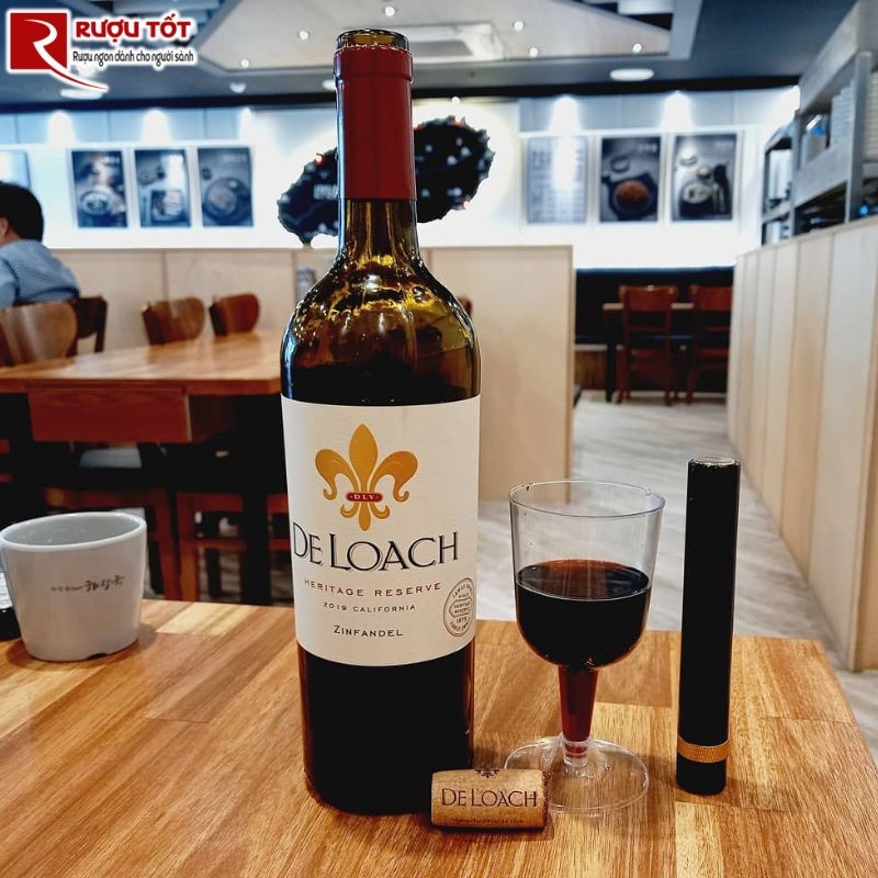 Rượu vang Mỹ Deloach Heritage Reserve Zinfandel