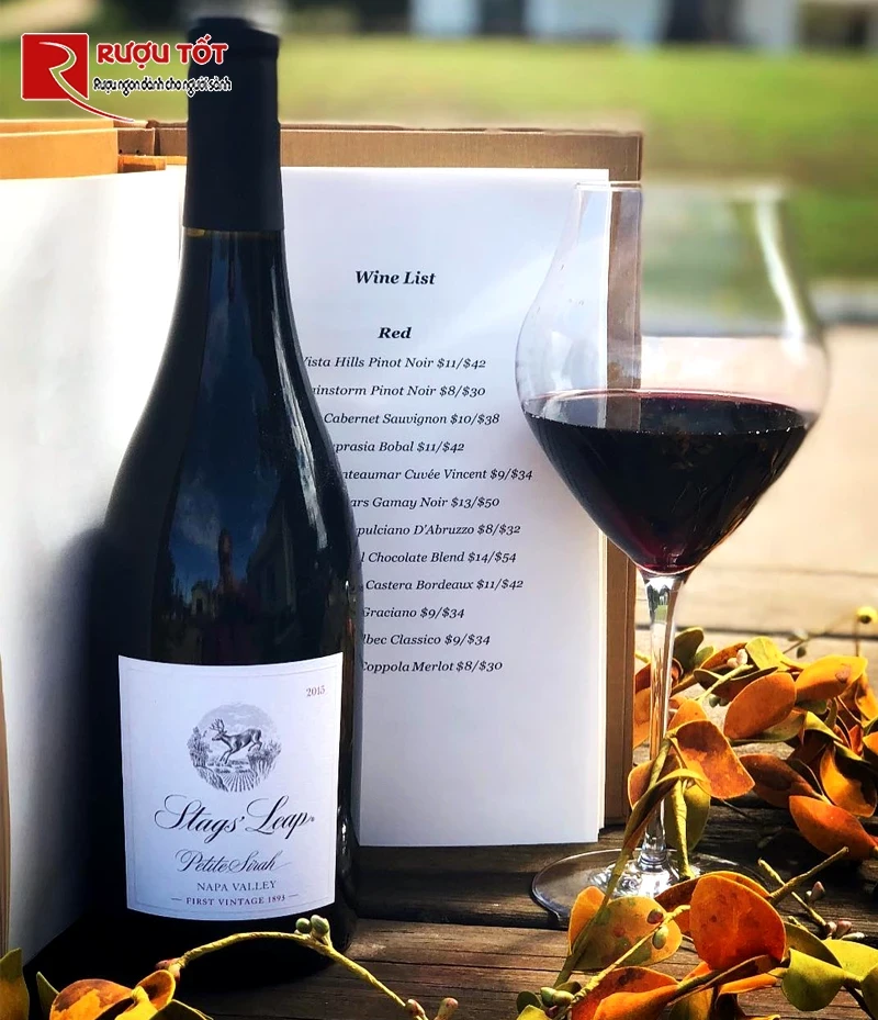 Rượu vang Stags Leap Petite Syrah