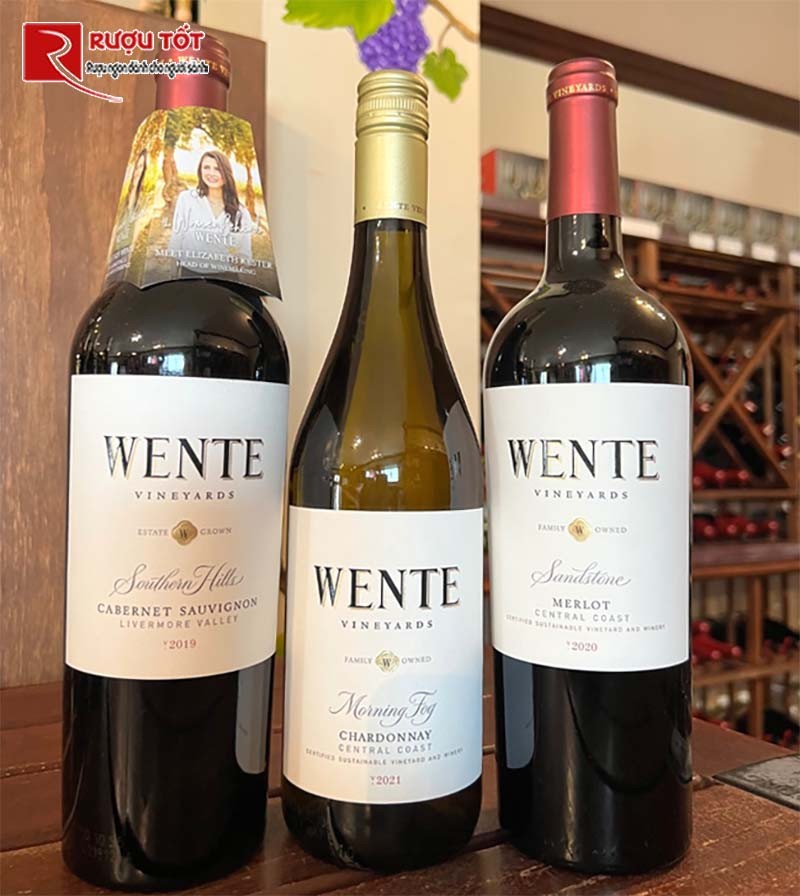 Rượu Wente Vineyards Sandstone Merlot