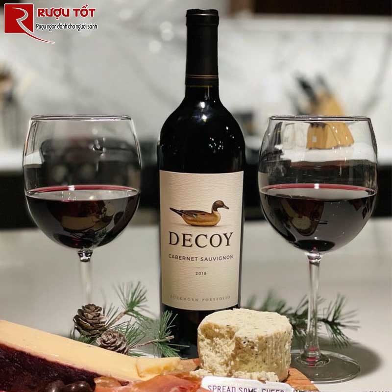 Vang đỏ decoy cabernet sauvignon