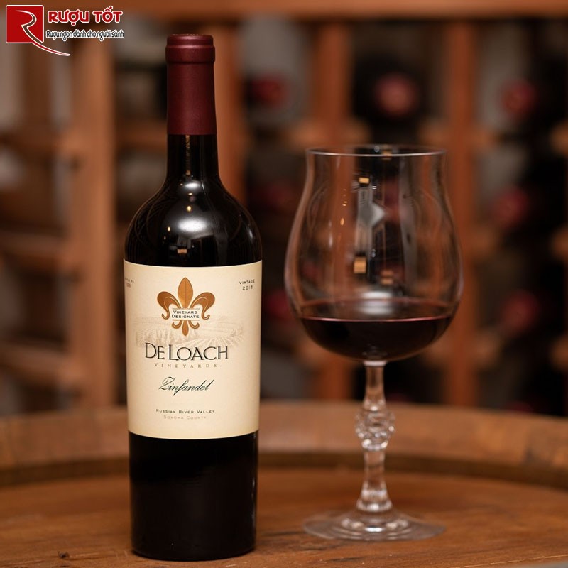 Vang Đỏ DeLoach Zinfandel Russian River Valley