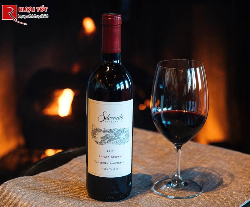 Vang đỏ Silverado Cabernet Saugvinon