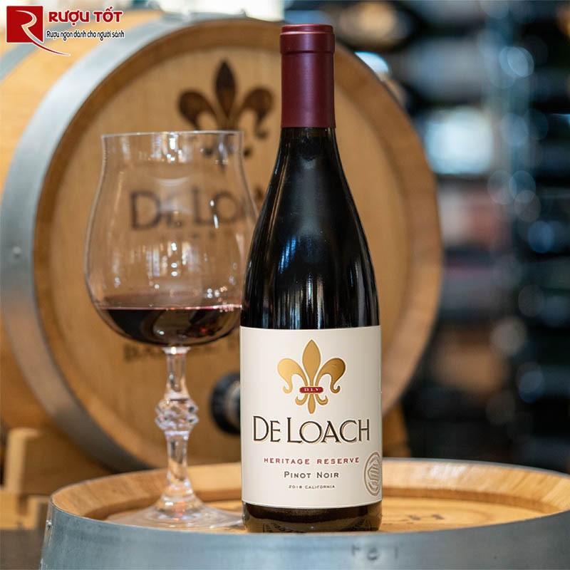 Vang Mỹ DeLoach Pinot Noir Heritage Reserve