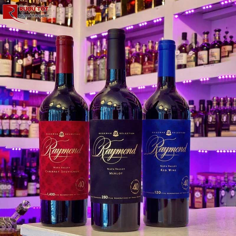 Vang Mỹ Raymond Reserve Selection Collection Merlot