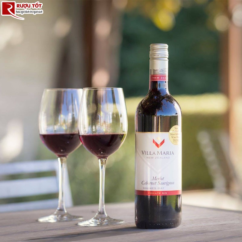 Rượu vang Villa Maria Private Bin Merlot Cabernet Sauvignon