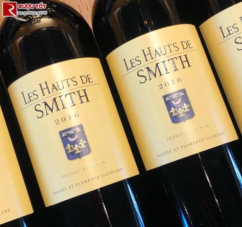 Chateau Smith Haut Lafitte vang Phap