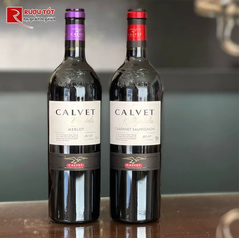 Rượu Calvet Merlot