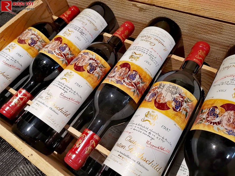 ruou Chateau Mouton Rothschild