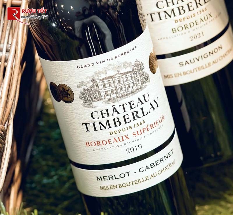 Rượu Chateau Timberlay Bordeaux Superieur