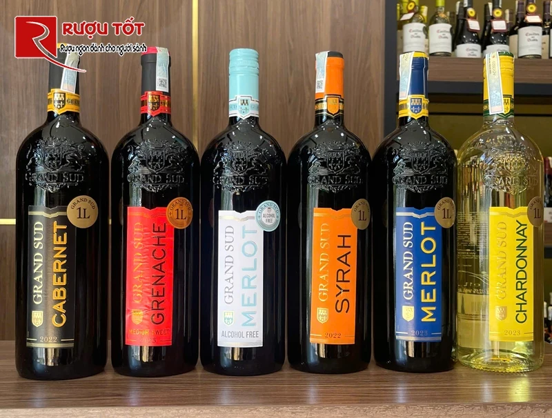 Rượu đỏ Grenache Grand Sud