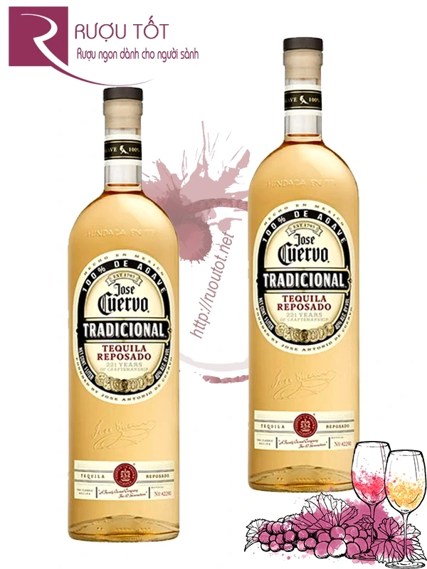 Rượu Jose Cuervo Tradicional Tequila Reposado