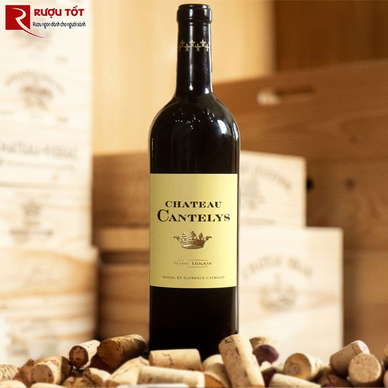 Rượu vang Chateau Cantelys Rouge