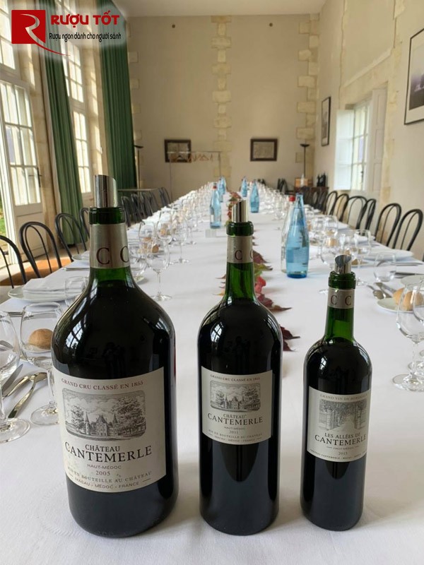 Rượu vang Chateau Cantemerle Haut Medoc