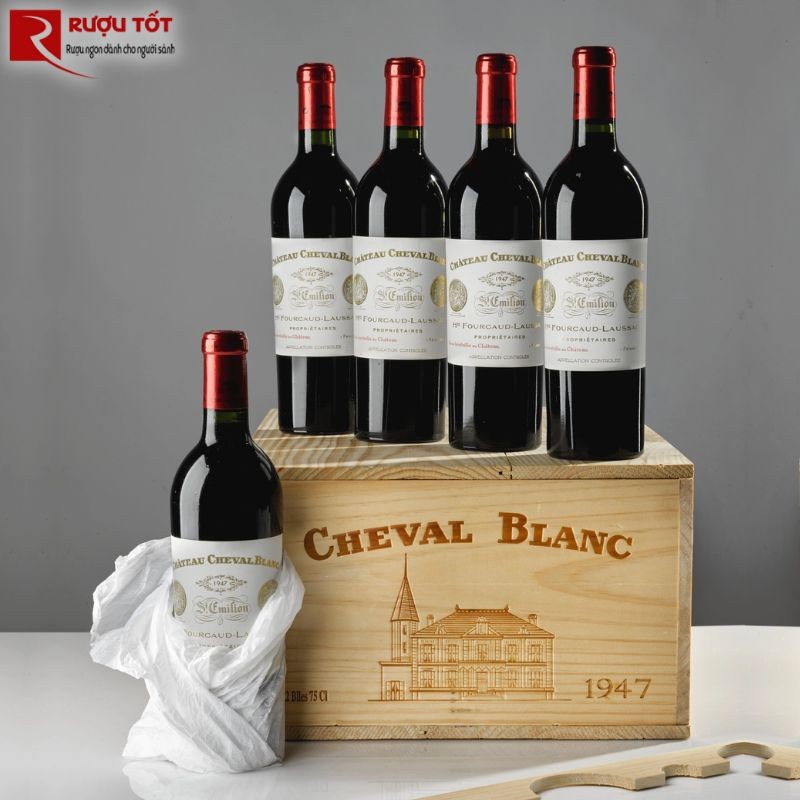 Rượu vang Chateau Cheval Blanc