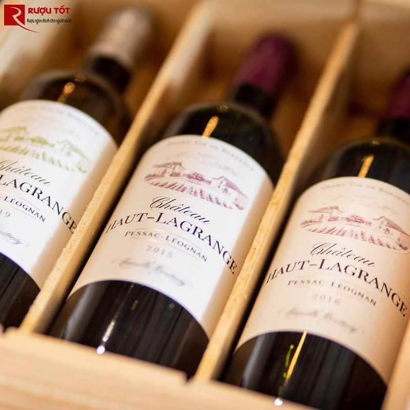 Rượu vang Chateau Haut Lagrange Pessac Leognan