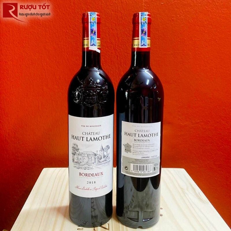 Rượu vang Chateau Haut Lamothe Bordeaux