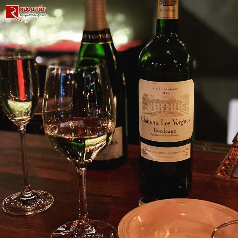 Rượu vang Chateau Les Vergnes