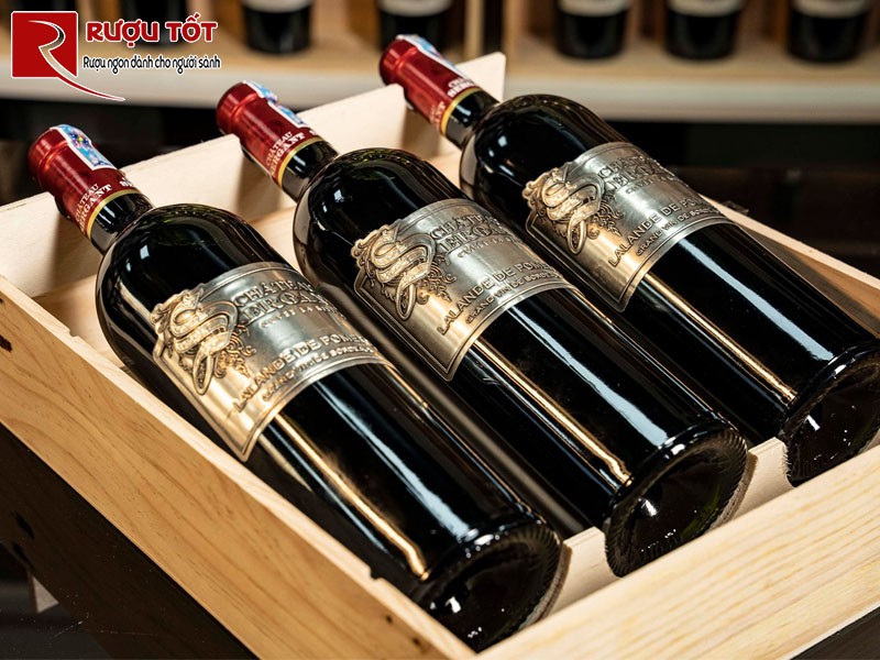 Rượu vang Chateau Sergant Lalande de Pomerol chính hãng