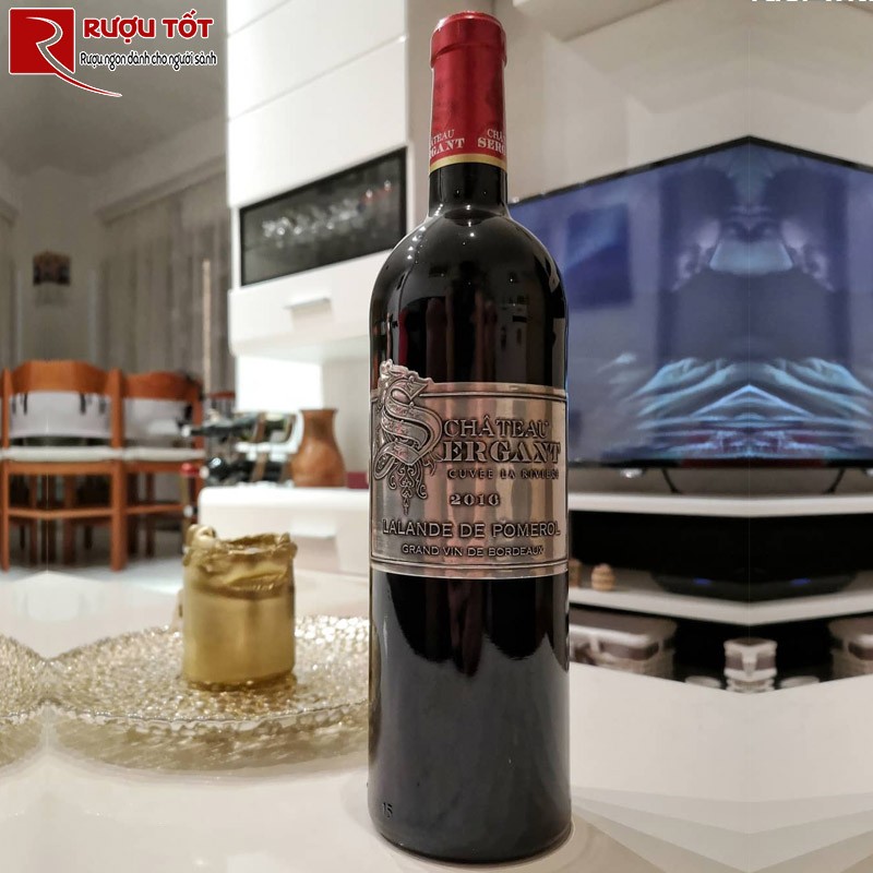 Rượu vang Chateau Sergant Lalande de Pomerol