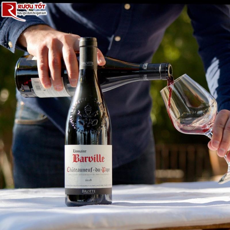 Rượu vang Chateauneuf du Pape Domaine Barville