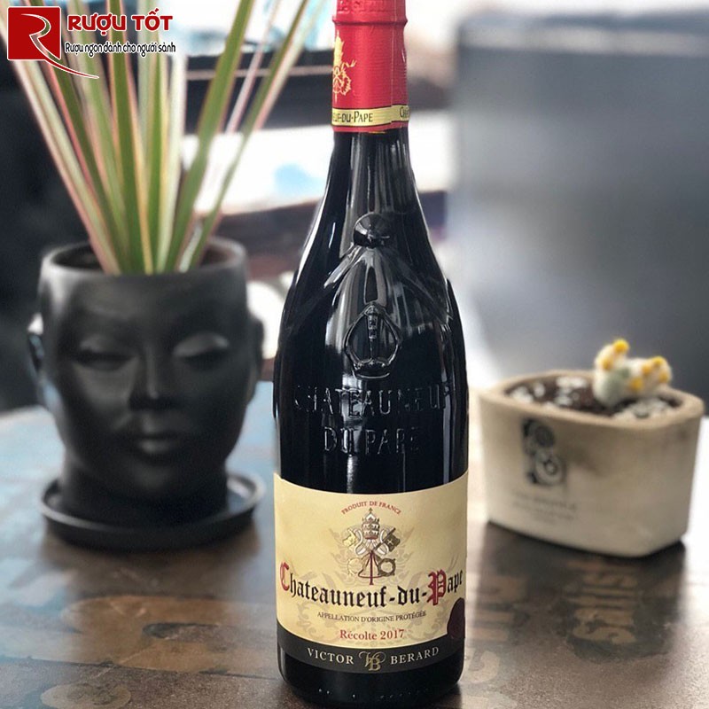 Rượu vang Chateauneuf Du Pape Victor Berard chính hãng