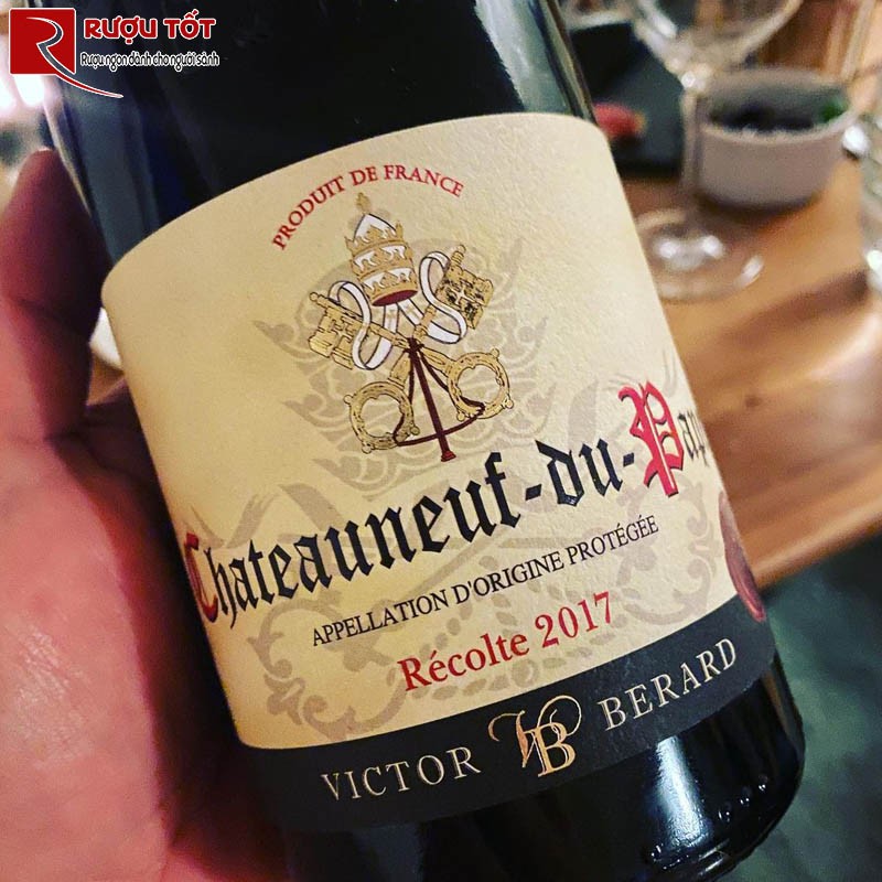 Rượu vang Chateauneuf Du Pape Victor Berard