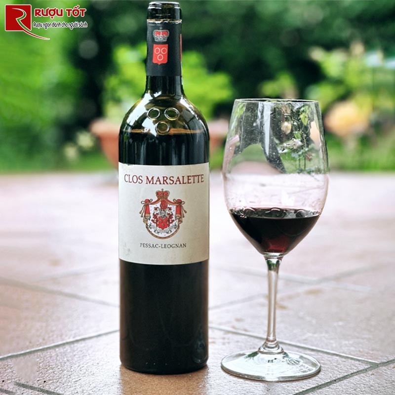 Rượu Vang Clos Marsalette Pessac Leognan