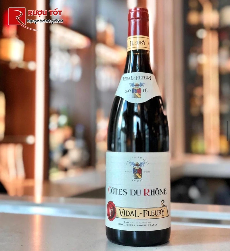 Rượu vang Cotes Du Rhone Rouge