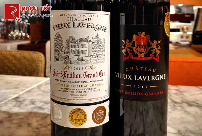 Rượu vang đỏ Chateau Vieux Lavergne