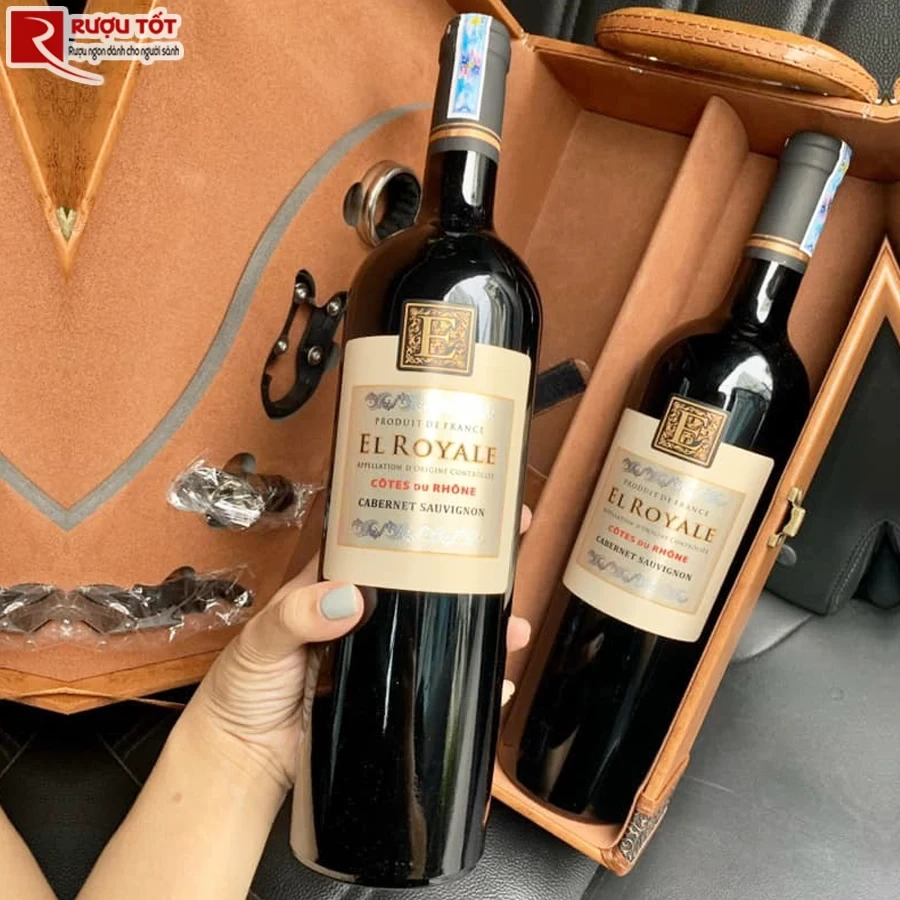 Rượu vang đỏ El Royale Cabernet Sauvignon Cotes Du Rhone