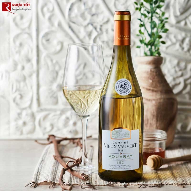 Rượu vang Domaine du Vieux Vauvert Vouvray