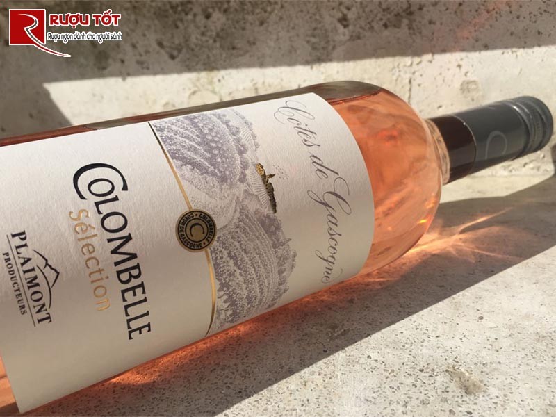 Rượu vang hồng Colombelle Plaimont Rose