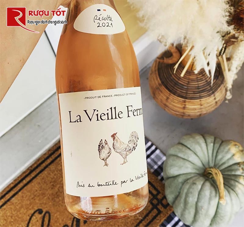 Rượu vang La Vieille Ferme Rose-1