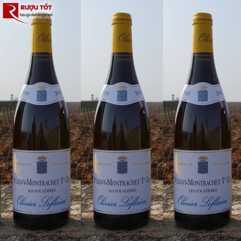 Rượu vang Les Folatieres Puligny Montrachet Olivier Leflaive