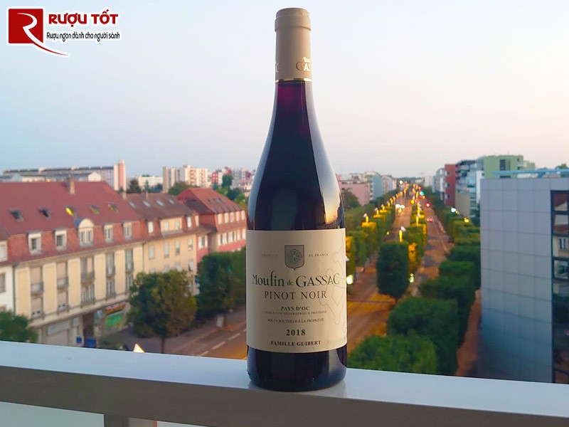 rượu vang Moulin De Gassac Pinot Noir