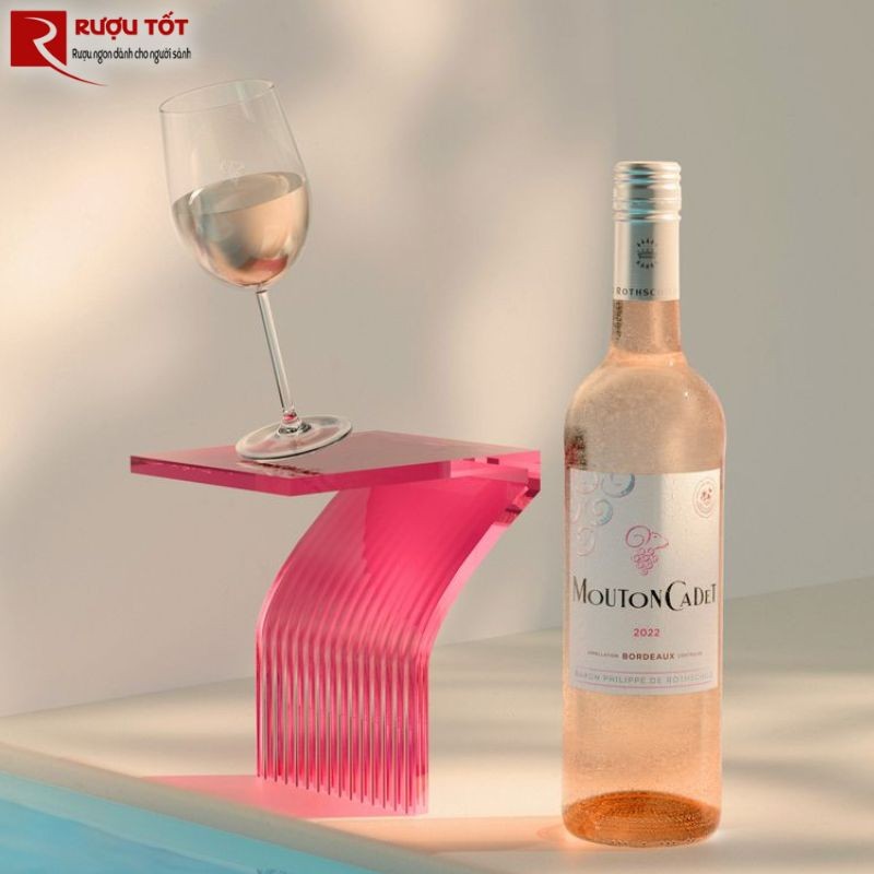 Rượu vang Mouton Cadet Rose