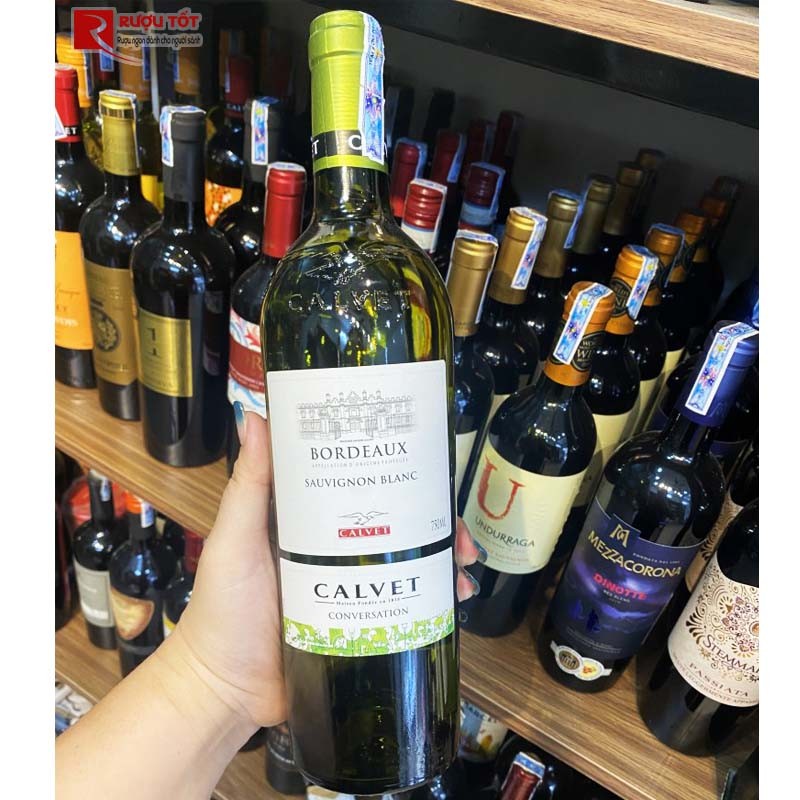 Rượu vang Pháp Calvet Sauvignon Blanc Bordeaux