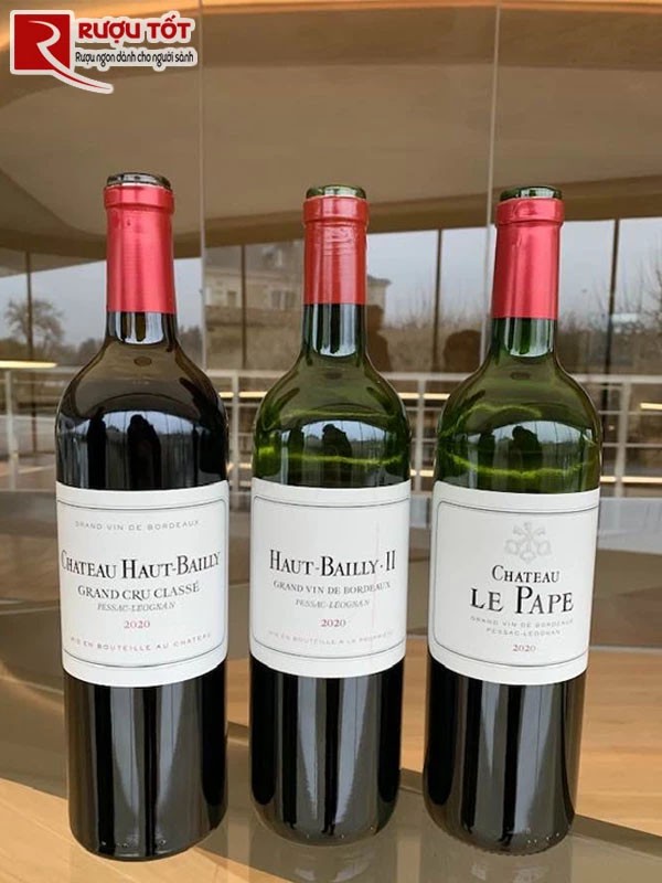 Rượu vang Pháp Chateau Haut-Bailly