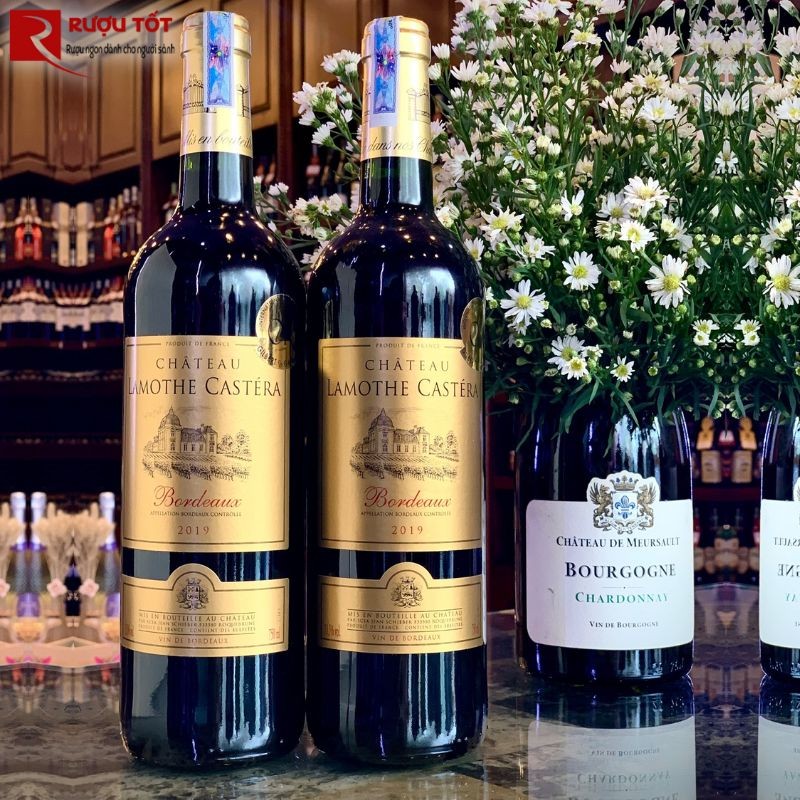 Rượu vang Pháp Chateau Lamothe Castera