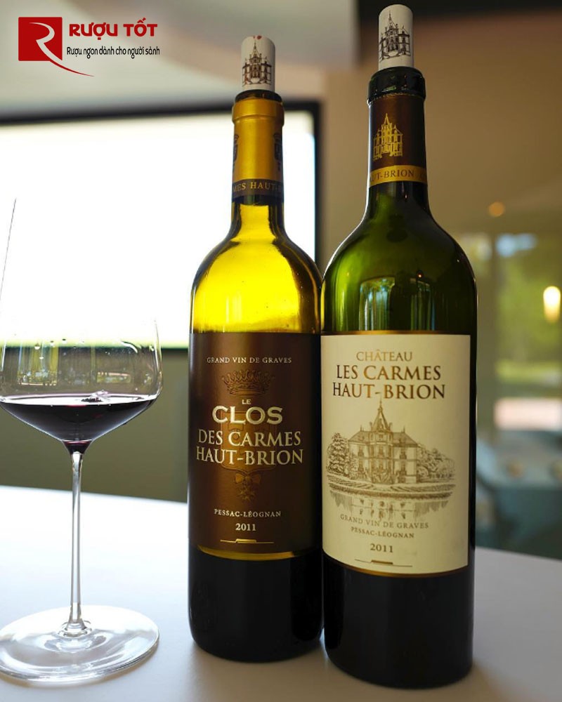 Rượu Vang Pháp Le C des Carmes Haut Brion