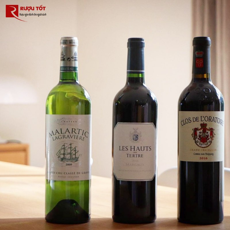 Rượu vang Pháp Les Hauts du Tertre Margaux