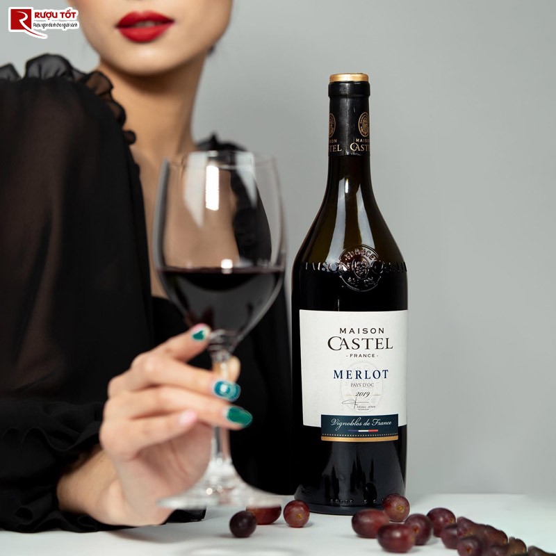 Rượu Vang Pháp Maison Castel Merlot Bordeaux