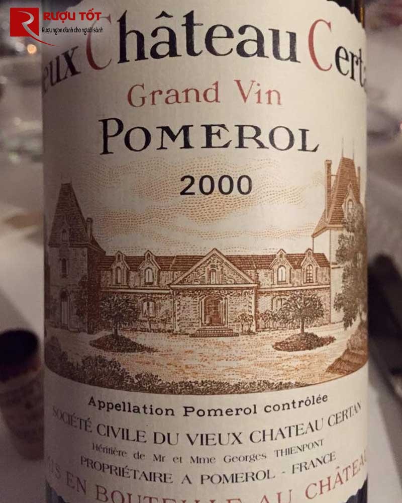 Rượu vang Pháp Pomerol